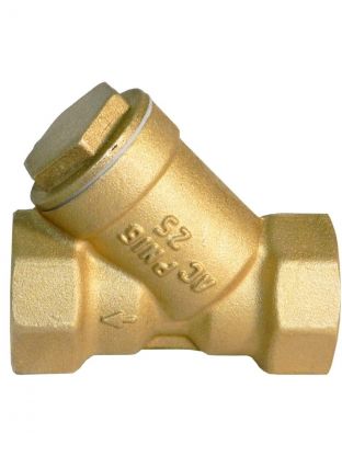 Фильтр косой для воды, 3/4", г-г, латунь, БАЗ