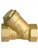 Фильтр косой для воды, 3/4", г-г, латунь, БАЗ