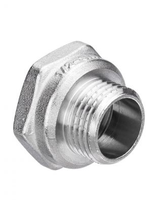 Переходник 1/2'' x 3/4", ш-г, латунь, AquaLink