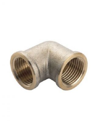 Уголок 3/4", 90 °, г-г, латунь, Frap