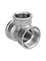 Тройник 1"х1/2"х1", г-г-г, латунь, AquaLink