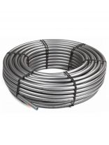 Труба для теплого пола диаметр 20х2.8 мм, серая, 100 м, PE-Xa EVOH, РосТурПласт