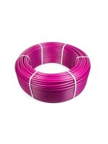 Труба для теплого пола диаметр 20х2 мм, 5-слойная, фиолетовая, 200 м, PE-RT EVOH, РосТурПласт