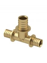 Тройник d16х20х16 мм, латунь, РосТурПласт