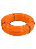 Труба для теплого пола диаметр 20х2 мм, оранжевая, 200 м, PE-Xa EVOH, РосТурПласт