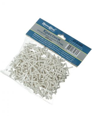 Крестики для плитки 2.5 мм, 200 шт, Remocolor, 47-0-025