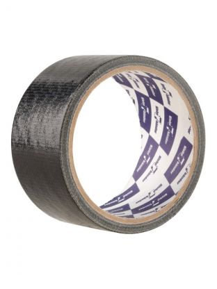 Скотч армированный 50 мм, черный, 25 м, Klebebander