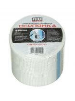 Серпянка 100 мм, основа стекловолокно, 45 м, Tytan, Professional, самоклеющаяся, 84188