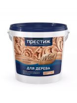 Шпатлевка Престиж, акриловая, по дереву, для внутренних и наружных работ, тик, 1 кг