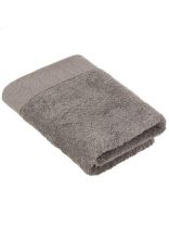 Полотенце банное 70х140 см, 100% хлопок, 550 г/м2, Сканно, Silvano, серое, Узбекистан