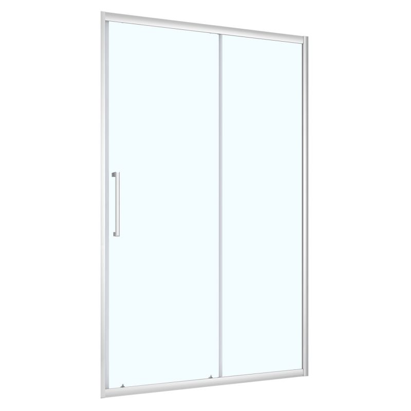 Душевая дверь Loranto 110x190, прозрачное 6 мм, хром CS-AB03C-110