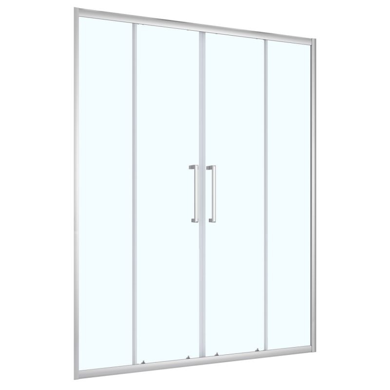 Душевая дверь Loranto 170x190, прозрачное 6 мм, хром CS-AB04C-170