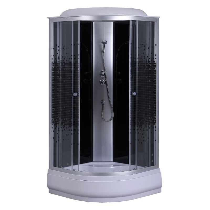 Душевая кабина Loranto 100х100 поддон средний, CS661025K100