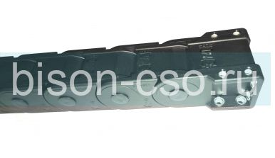 Кабель-канал гибкий 25х25 R55 закрытый, усиленный TMX2550.25.55 (крепления в комплекте)