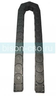 Кабель-канал гибкий 25х25 R55 закрытый, усиленный TMX2550.25.55 (крепления в комплекте)