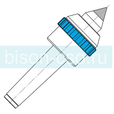 Центр вращающийся тип DH-6  Art. 3.6006.101 Greber