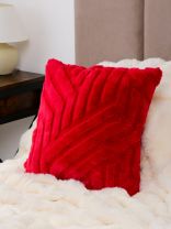 Наволочка декоративная Геометрия, 100% полиэстер, 45 х 45 см, бордовая, A130044