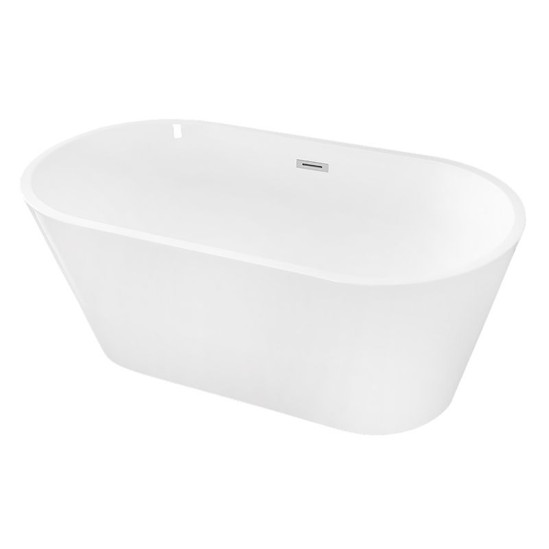 Ванна акриловая Loranto 160х75 отдельностоящая, цвет белый CS-01-160