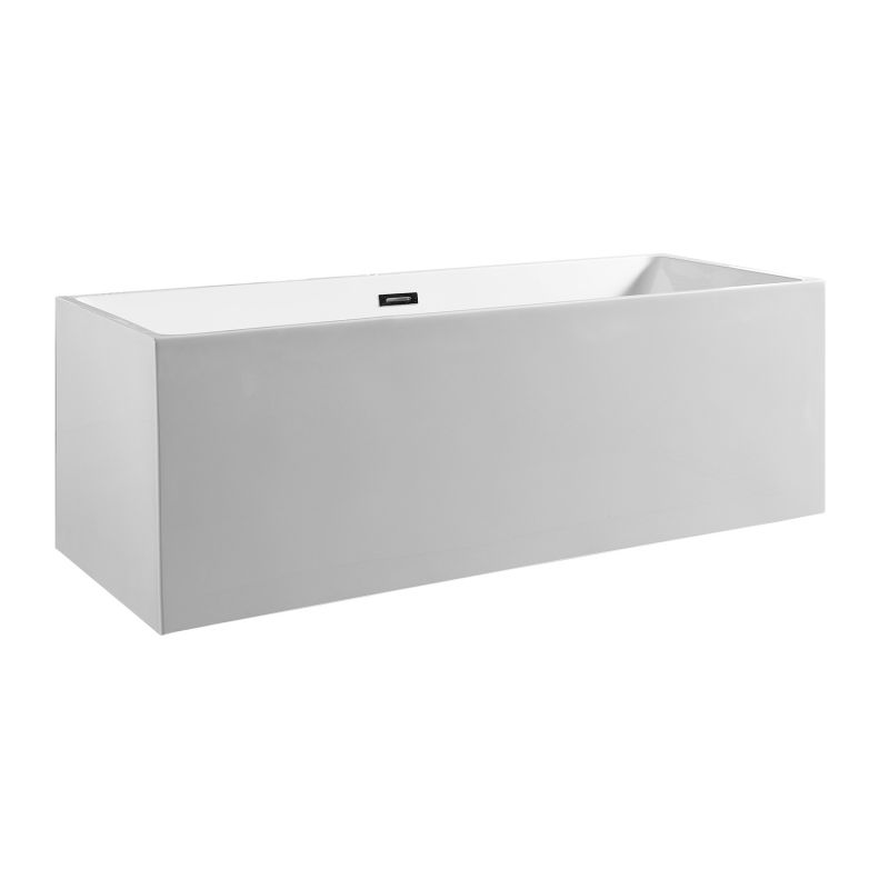 Ванна акриловая Azario MODERN 170x75 отдельностоящая, AZ-6601-17075