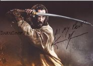 Автограф: Киану Ривз. 47 ронинов