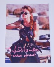 Автограф: Линда Хэмилтон. Терминатор 2: Судный день