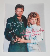 Автографы: Майкл Бин, Линда Хэмилтон. Терминатор