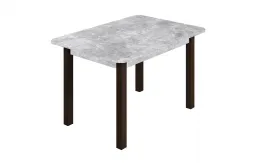 Стол ЛДСП (ш1000*г700*в750мм) Цемент светлый ,опоры черные