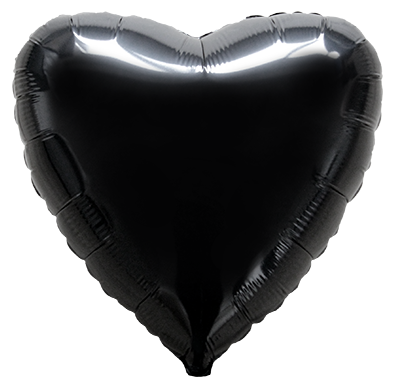 Сердце черный
