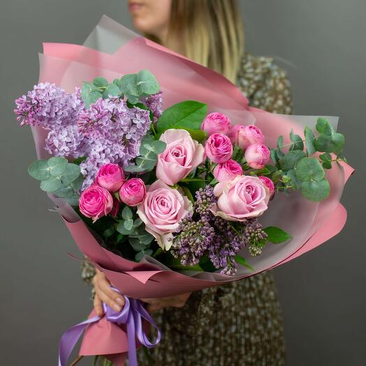 Сборный букет "Ароматы весны"