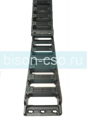 Кабель-канал гибкий 25х90 R55 открытый TMX2500.90.55 (крепления в комплекте)