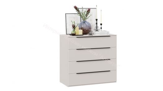 Комод «Порто» - ТД-393.04.01 Кашемир сатин, Кашемир матовый