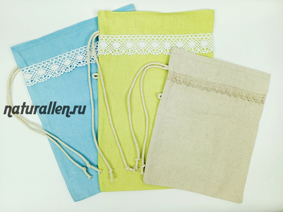 Мешочки для хранения трав "С кружевом" (34*22см), (26*20см) Рисунок 4