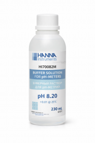 Буферный раствор для рН-метрии HI 70082 M (рН=8.20), HANNA Instruments, 230 мл
