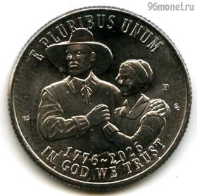 США 25 центов 2026 P