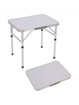 Стол складной 60х45х56 см, прямоугольный, алюминий, столешница МДФ, Ecos, TD-03, 993026