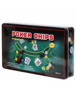 Игра настольная Покер, 33х20х5 см, фишки 300штук, 2 колоды карт, Y6-6373/D030002