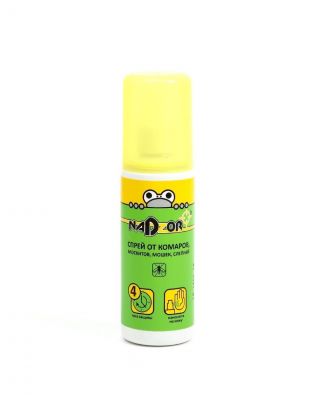 Репеллент от комаров, мошек, спрей, Nadzor, 100 мл
