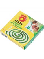 Репеллент от комаров, спираль, Дэта, Insecto, 10 шт