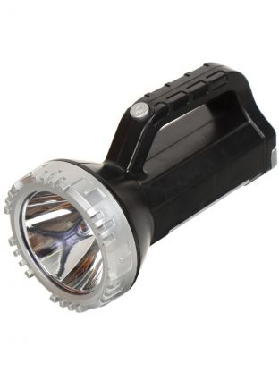 Фонарь ручной, встроенный аккумулятор, зарядка от сети 220 В, пластик, в ассортименте, SPE17200-3 T-50