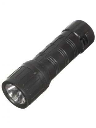 Фонарь ручной, Ultraflash, 7102-ТН, пластик, черный, 11788