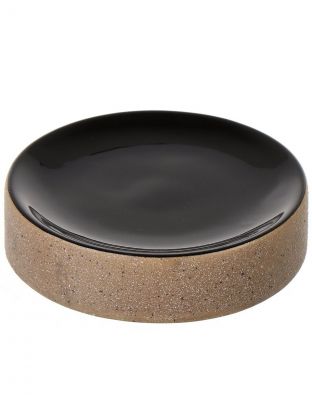 Мыльница настольная, камень, бежевая, CE2470AA-SD