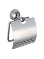 Держатель для туалетной бумаги, металл, хром, Solinne, 3086 2512.016