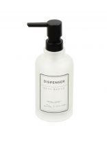 Дозатор для жидкого мыла, стекло, 7.5x7.5x20 см, матовый, GL0421AA-LD