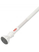 Карниз для ванной металл, 110 см, 200 см, телескопический, в ассортименте, A310116