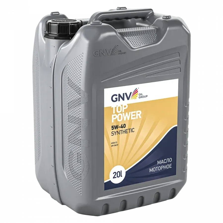 GNV Top Power 5W-40, 20л