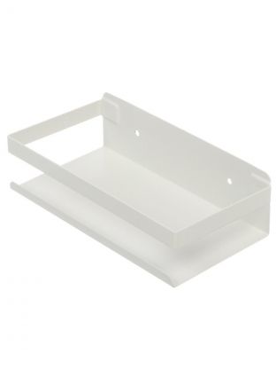 Полка для ванной комнаты нержавеющая сталь, настенные, прямые, 20х10х5.8 см, Diadonna, D7201-20W