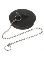 Пробка для ванны Aqwin, ABS пластик, 4.5 см, с цепочкой, YT-CBC-024