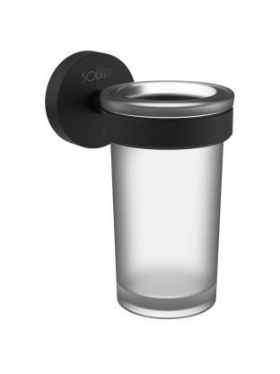 Подстаканник 12.4х6.7х10.2 см, стекло, Solinne, Вальс, 2546.148