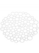 Решетка для мойки 29 х 29 см, пластик, круглые, d 29 см, Полимербыт, С113, в ассортименте