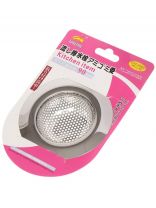 Фильтр для раковин 9 х 9 см, металл, решетка d 9 см, нержавеющая сталь, Y6-1865, серебристый